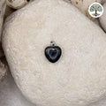 Pendentif Cœur 15 mm Œil de Faucon A