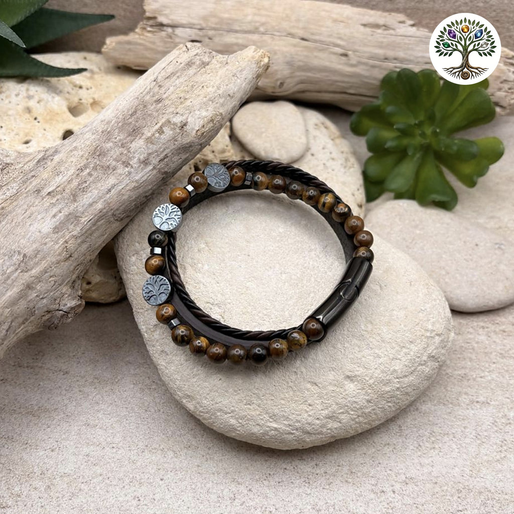 Bracelet Koru Œil de Tigre