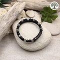 Bracelet Aska Labradorite et Onyx
