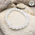 Bracelet boule 8mm - Pierre de Lune