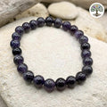Bracelet boule 8mm - Améthyste