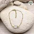 Bracelet Cléa doré Cristal de roche AA