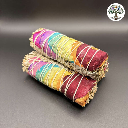 Bâton de sauge blanche 7 Chakras 10cm