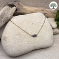 Collier Cléa doré Améthyste A