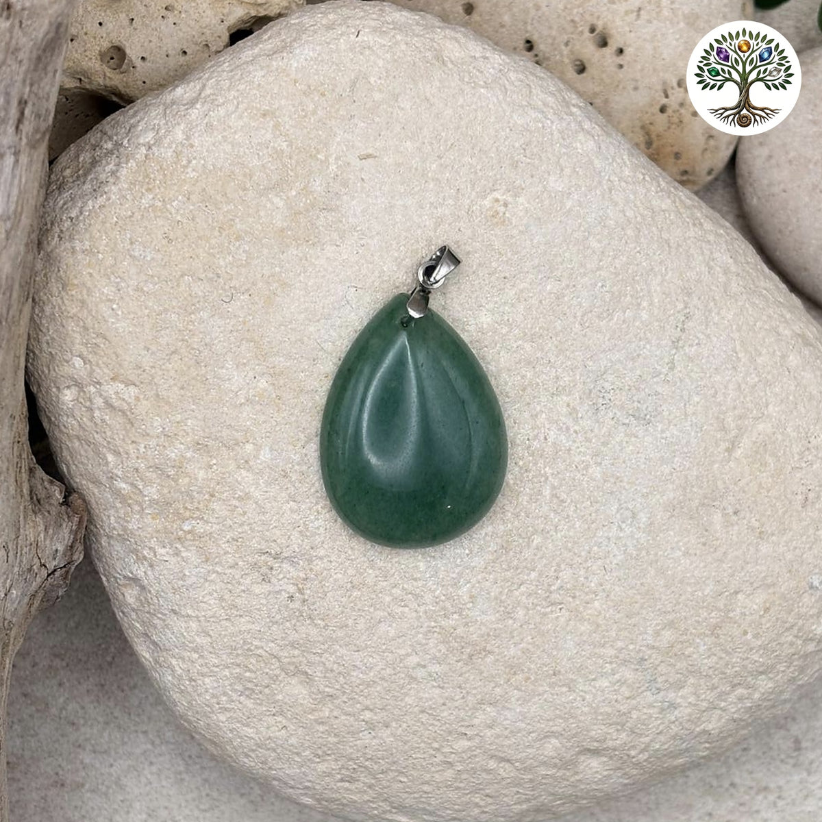 Pendentif Goutte Aventurine