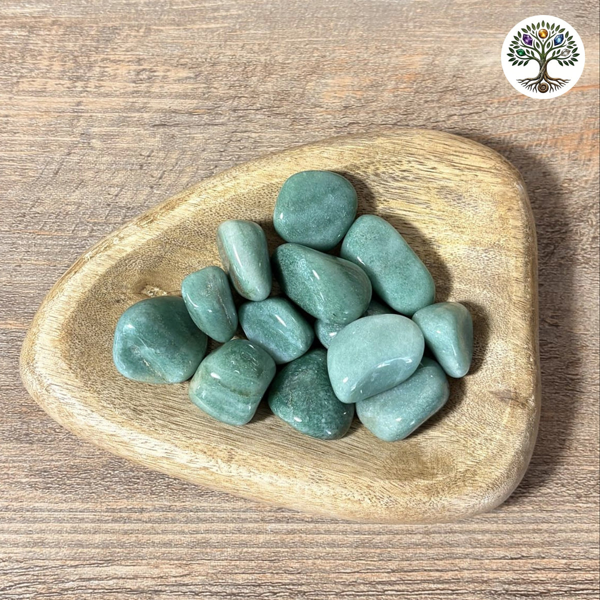 Pierre roulée Aventurine verte 2-3cm