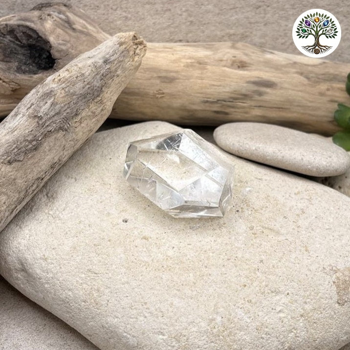 Cristaux taillés Cristal de roche AAA 60-80gr - photo 2