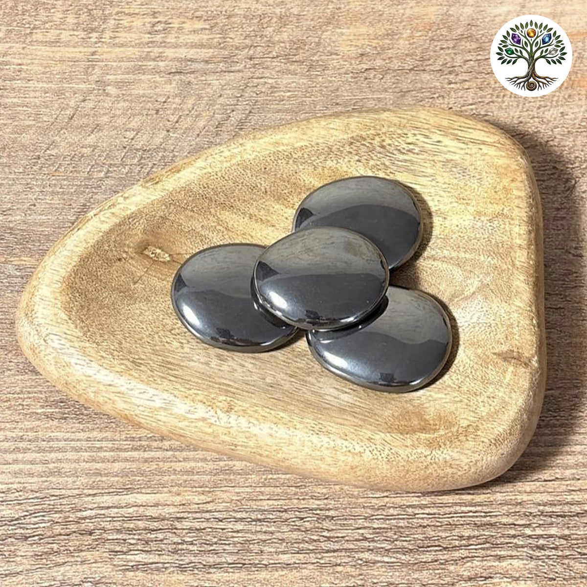 Galet Hématite 3.5-4.5cm