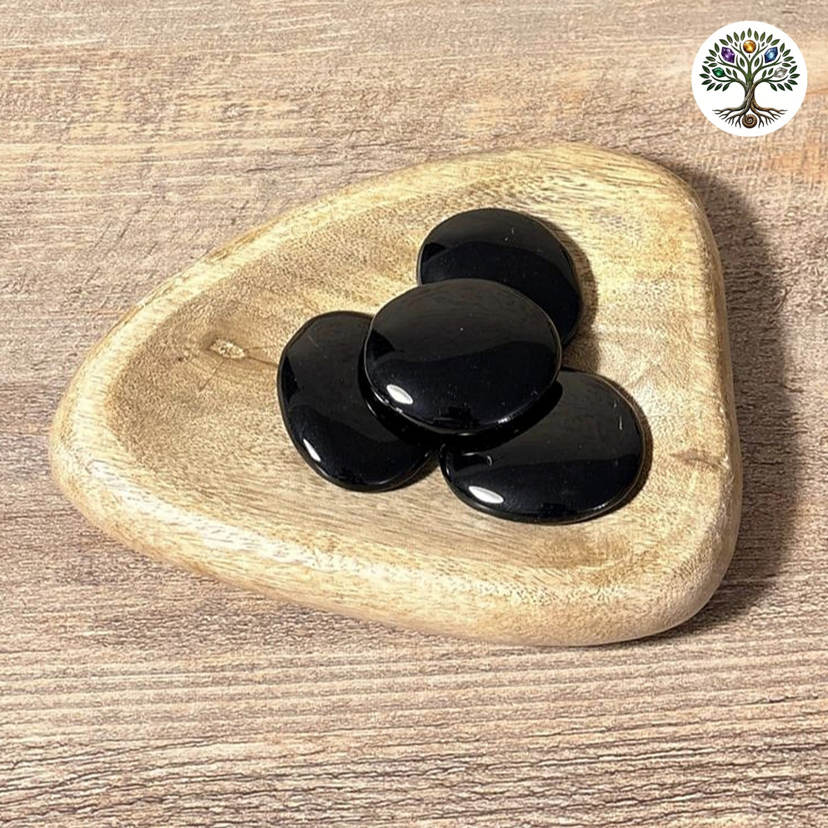Galet Obsidienne noire 4.5cm